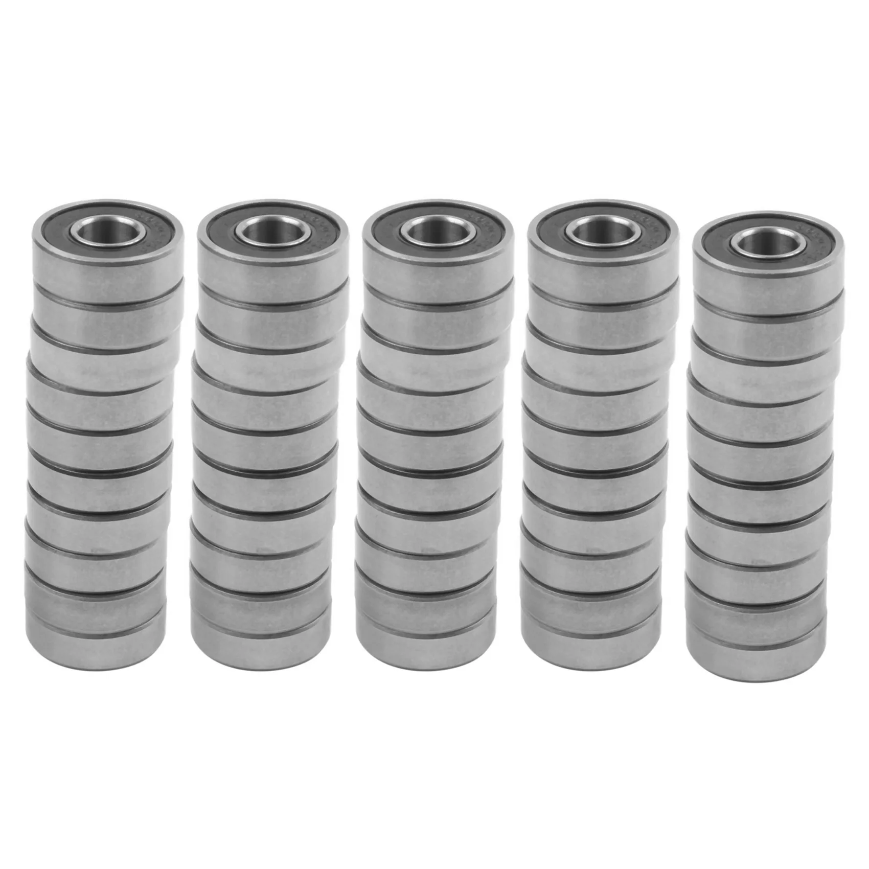 

BMBY-50Pcs 6000RS Shielded Deep Groove Radial Ball Bearings 10Mmx26mmx8mm