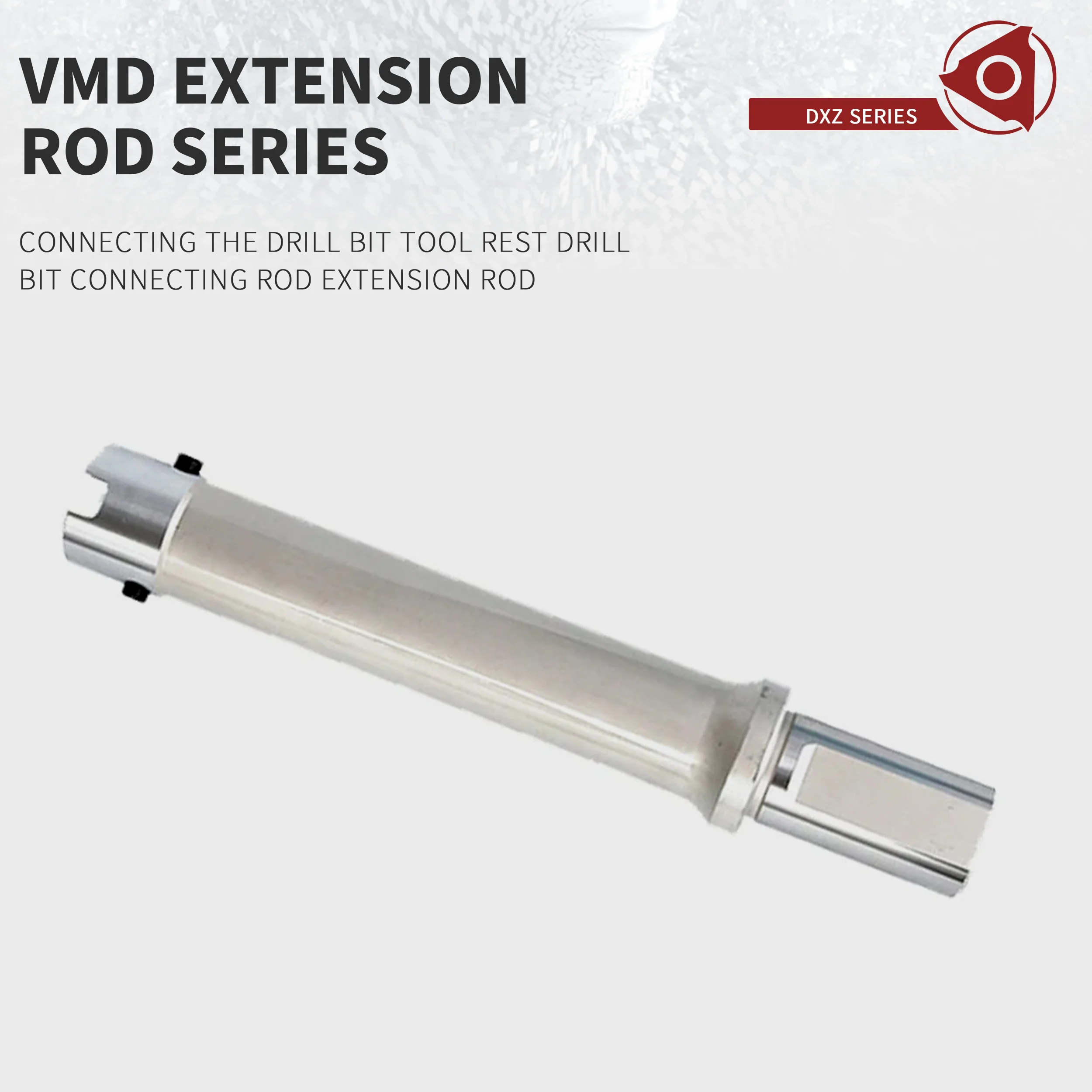 Imagem -02 - Vmd Joint Lever Estender Rod Dxz Conexão Drilling Bit Tools Holder Broca Conectar Haste de Extensão 100 mm 200 mm 300 mm 400 mm