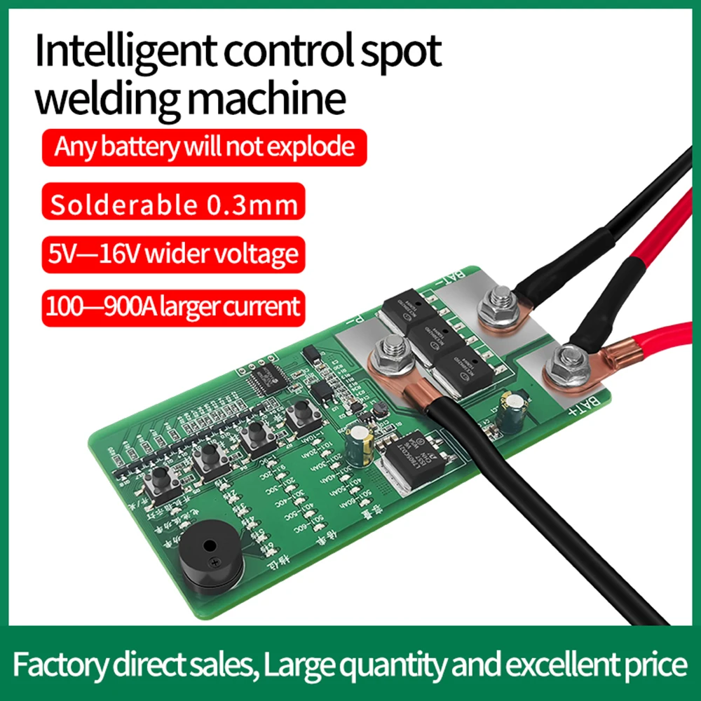 

12V Spot Welding Machine PCB Circuit Board DIY Spot Welder Set for 18650 26650 32650 Lithium Battery Spot Weld Mini Spot Welder