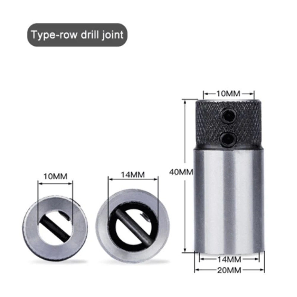 Carpintaria Broca Row Cross Sleeve Clamp Base para Máquina de Perfuração Adequado para Vários Bits de Broca