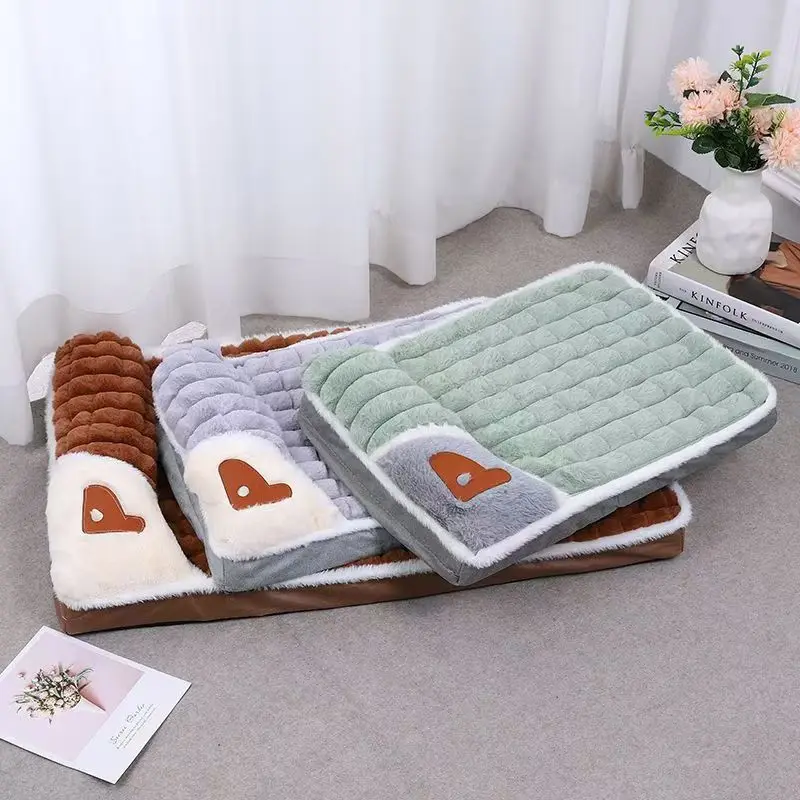 

Dog Bed sleeping pad Washable Dog Sofa Beds Large, Supportive Foam Pet Couch Bed with Removable Washable Cover Nonskid Bottom