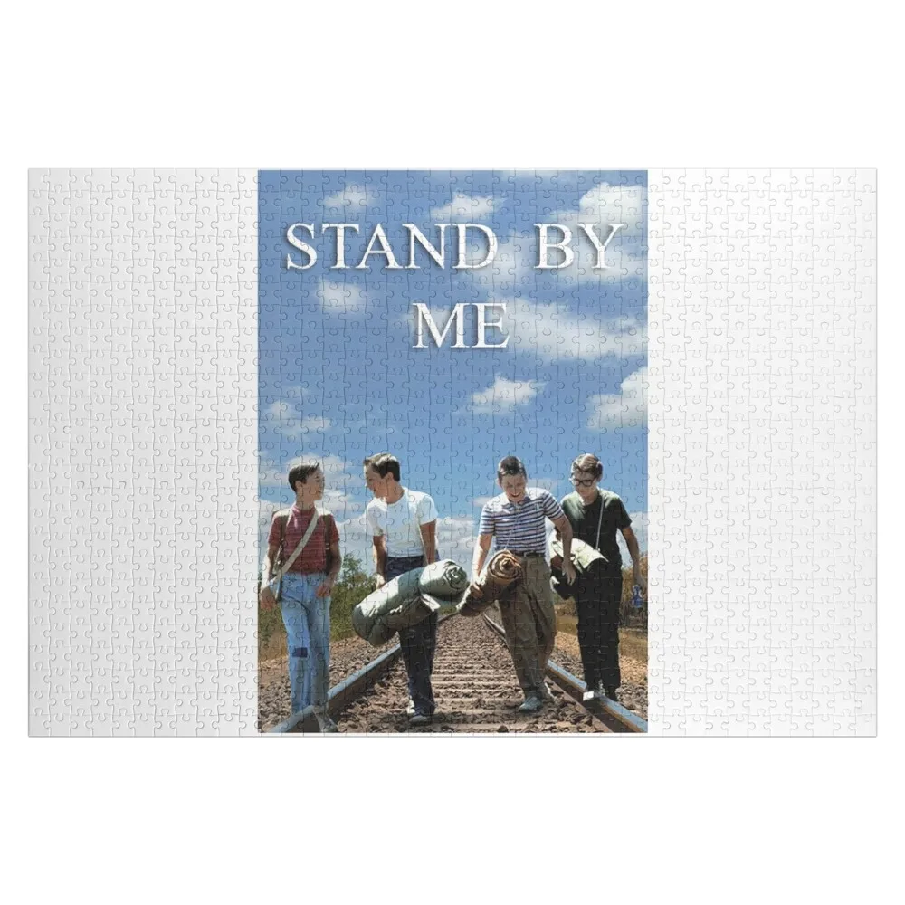 

Vintage Movies Stand By Me Poster Jigsaw Puzzle Wooden Jigsaws For Adults Wooden Adults Puzzle