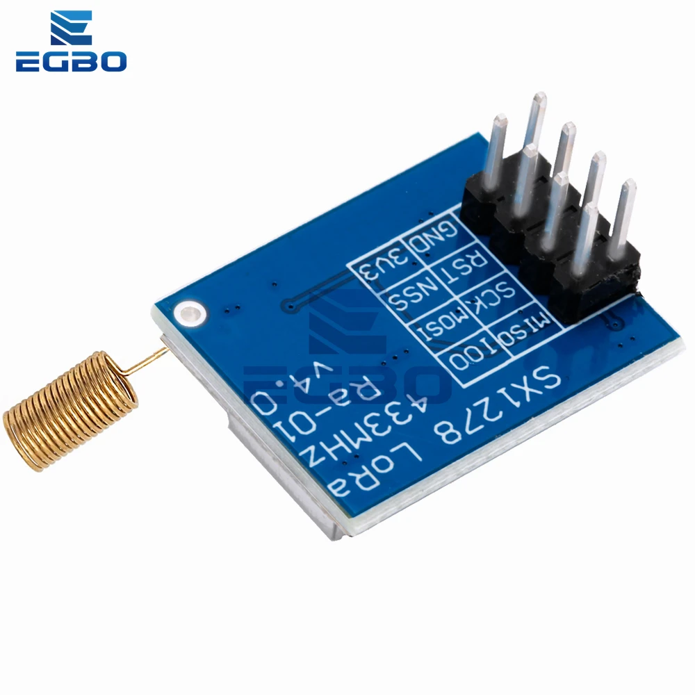 1 ~ 5 Buah LoRa SX1278 RA-01 RA-02 Modul Nirkabel Spektrum Penyebaran 433MHz Port Seri Nirkabel Antarmuka SPI dengan Antena untuk Arduino