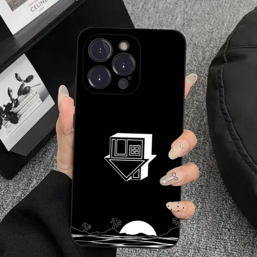 Capa de telefone The Neighbourhood para iPhone 17,16,15,14,13,12,11,Plus,Pro Max, XS, X, XR, SE, Mini, 8,7, capa preta de silicone macio