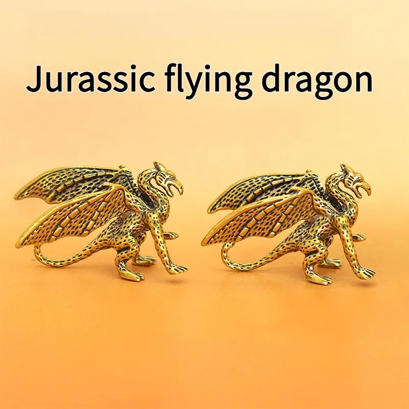 

Jurassic Flying Dragon Bronze Craftwork Ornament - Small High-End Elegant Exclusive Cross-Border Home Decor
