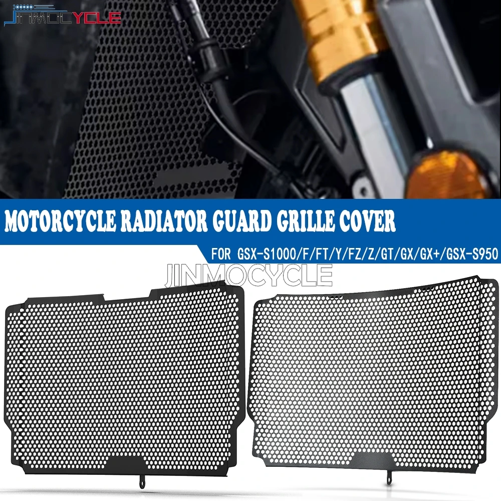 

2025 Motorcycle Radiator Guard For Suzuki GSX-S 950/1000/F/GT/PLUS 2023 GSX S1000/S950 Katana Grille Cover Protective Protector