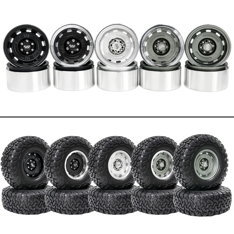 

2,2-дюймовый черный грязевой ретро-металлический колесный бак 300, легко управляемый Crossrc H8h Westward Scx10 Trx4, универсальный