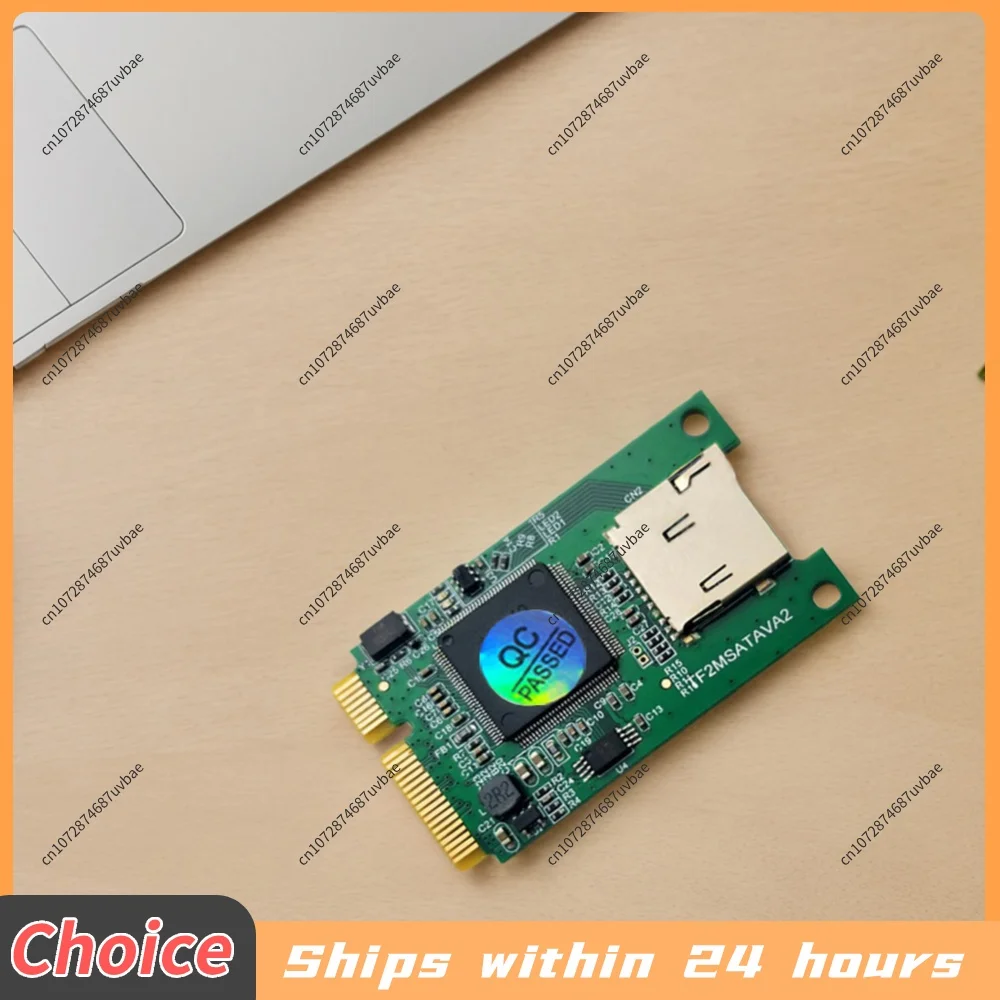 1/2Pcs Micro SD TF Card To MSATA Converter Adapter for Notebook High Speed SSD