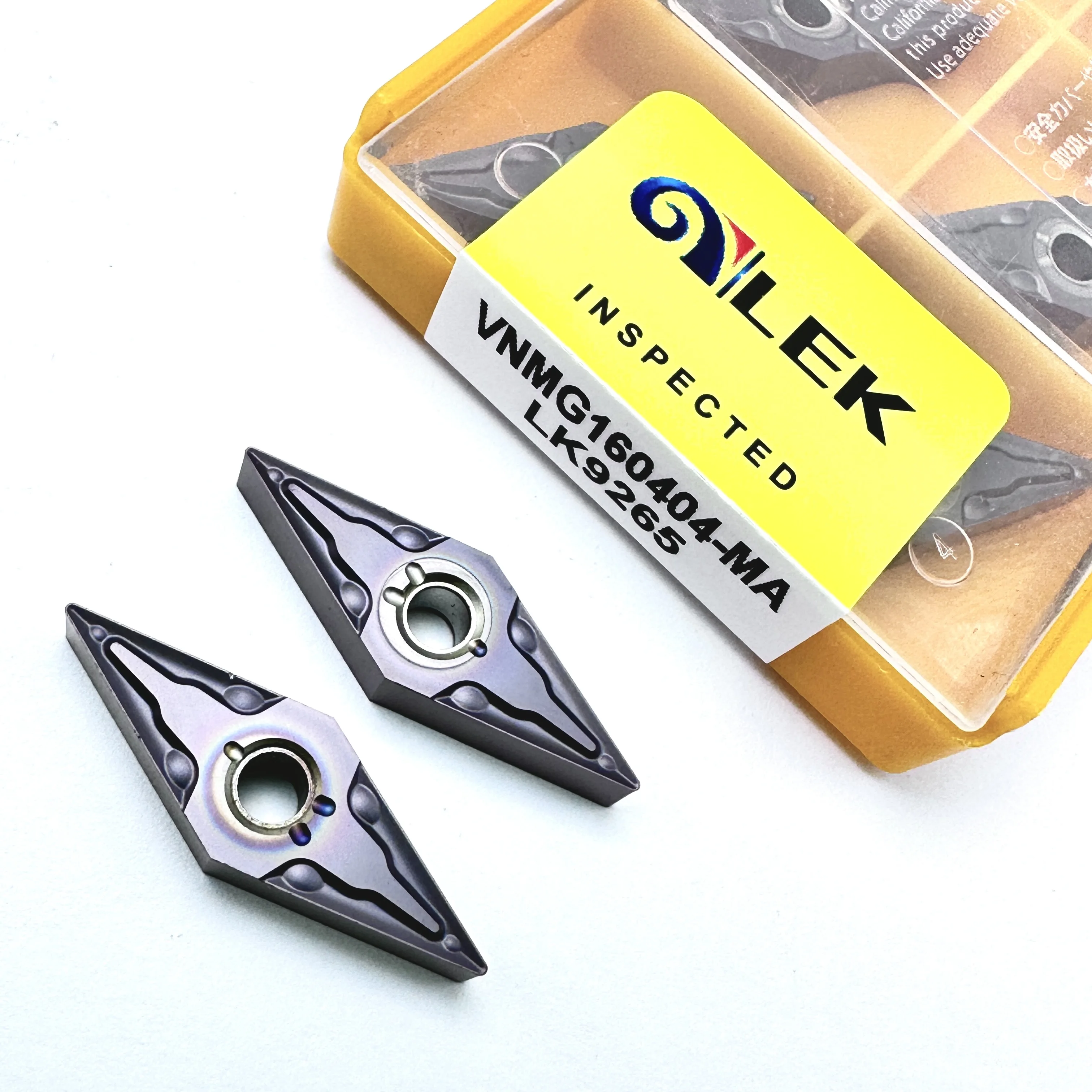 VNMG160404 VNMG160408 MA LK9265/9266 Carbide Inserts External Turning Tool CNC Steel Processing High Quality Turning Insert