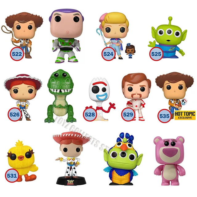 Funko Pop Disney Movies Toy Story Rex #171 Buzz Lightyear #02 Lotso #13  Jessie #19 Alien Vinyl Figures Action Toys Dolls Gifts - AliExpress 26