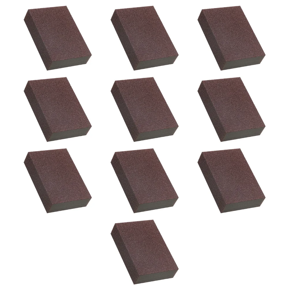 

10pcs Cleaning Sponge Stain Removal Efficient Dish Pot Wall Table Scrub Reusable High Grade Grease Dirt Rust Tools Sponges