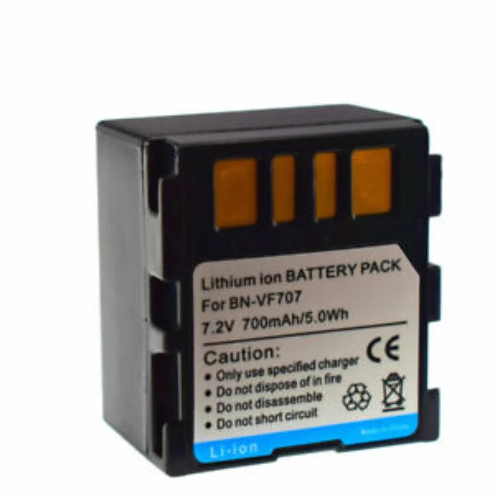 BN-VF707 For JVC Everio GZ-MG36EK GZ-MG21ek GZ-MG26EK 700mAh Camcorder Battery