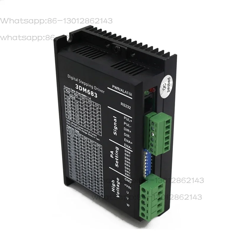 3 Phase Stepper Driver 3DM683 20-60VDC 0.5-8.3A for Engraving and Cutting Machine Match with 57 Serial Step Motor