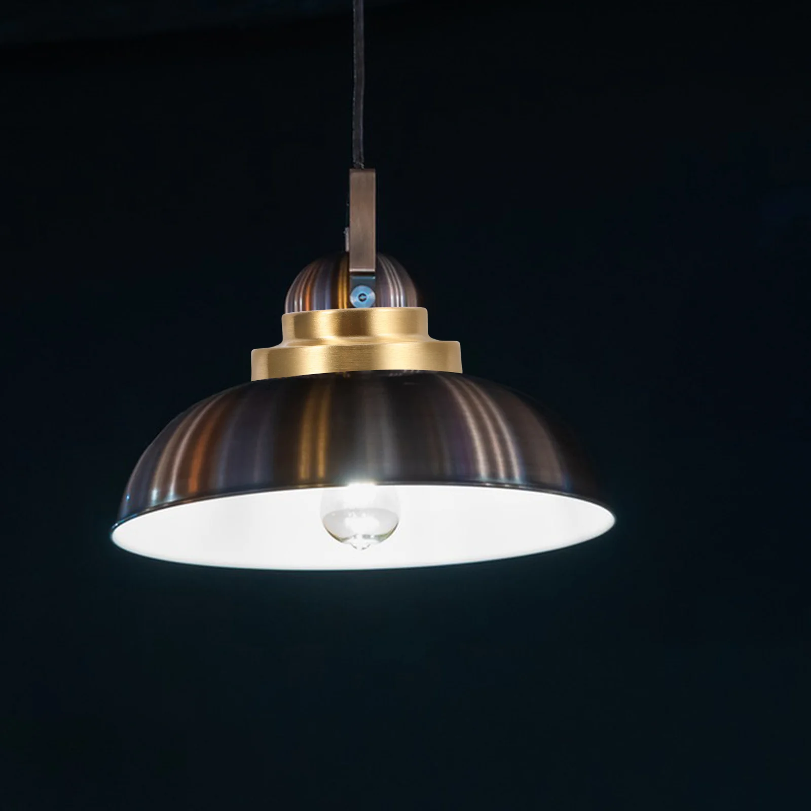 

Ceiling Hook Base Light Fitting Parts Golden Pendant Canopy Mounting Bracket Cover Plate Vintage Stable Practical Home Decor LED