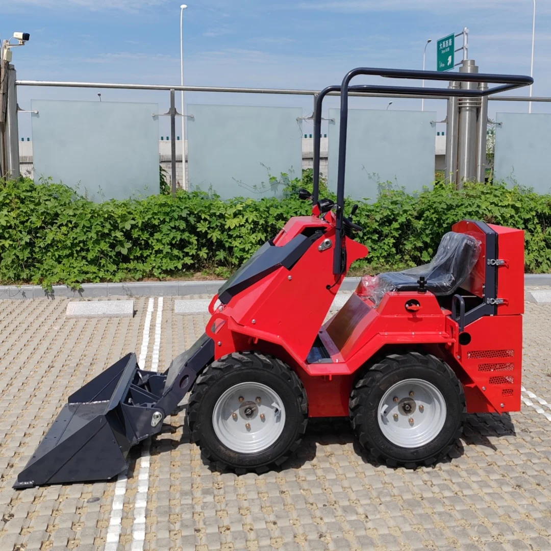 Free Shipping Hydraulic Skid Steer Loaders Front End Loader CE Approved Sliding Loader With Accessories