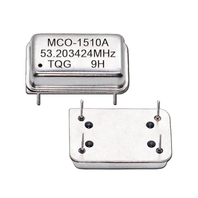 (2PCS) DIP-14 53.203424M 53.203424MHZ Rectangular Full Size Active Crystal Oscillator 3.3V-5V-Compatible 15PF 20PPM