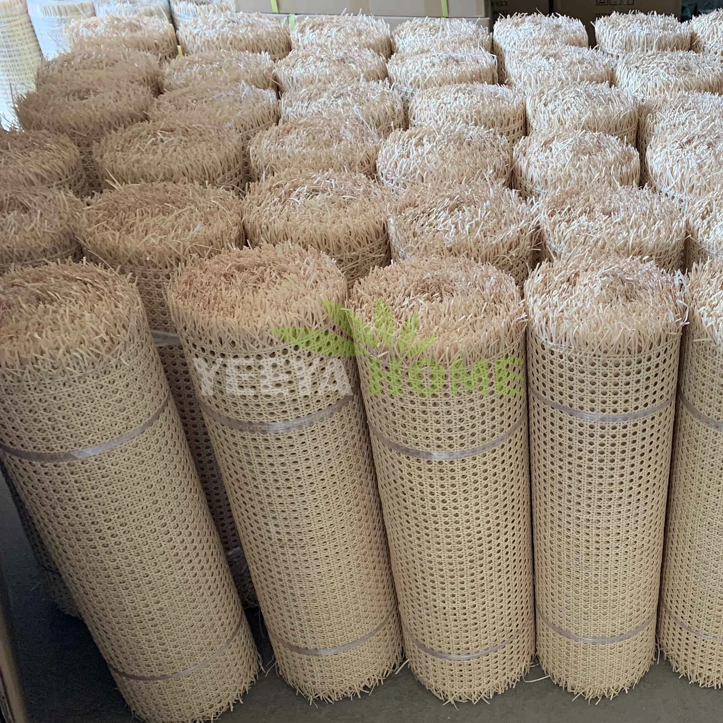 Natural Rattan Garden Cane Weave Ratan Cannage Rattan Roll Trade Rollo Esterilla De Ratan