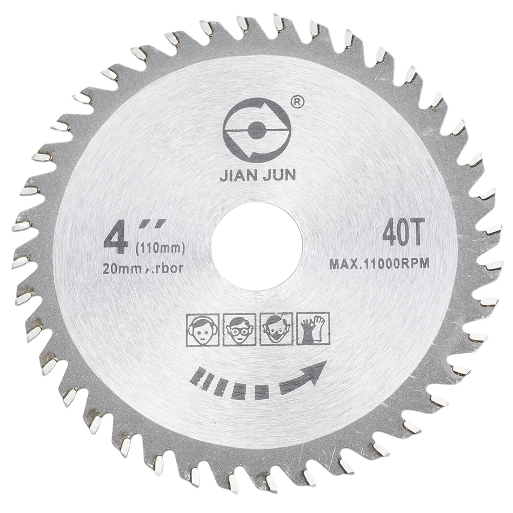 

1pc Saw Blade 4 Inch 40 Teeth Grinder Round Saw Disc Wood Woodworking Accessories Parts Woodworking Cutting Tools