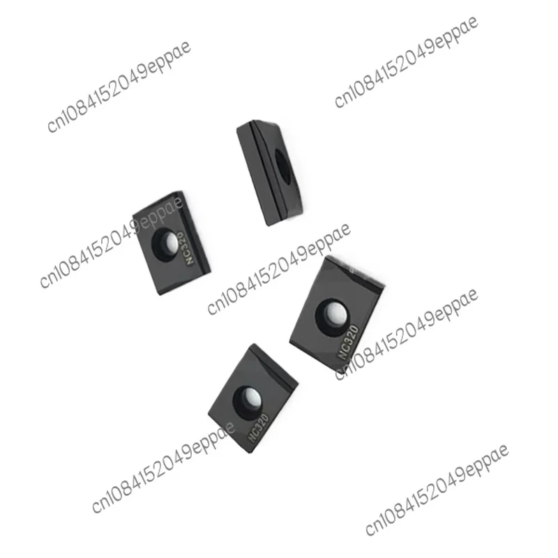 R420.37-06T3 Carbide CNC Turning Blades Cylinder Hobs 50 Pieces Black Coated Deep Hole Boring Inserts Wear Resistant