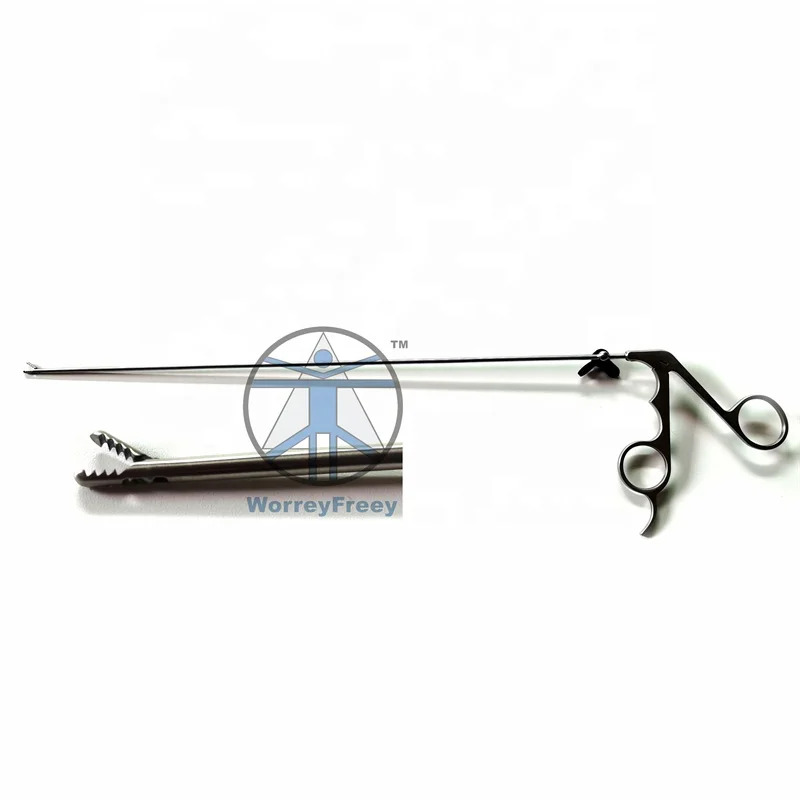 Transforaminal instrument discectomy endoscope 3*330mm serrated forceps  spine endoscope