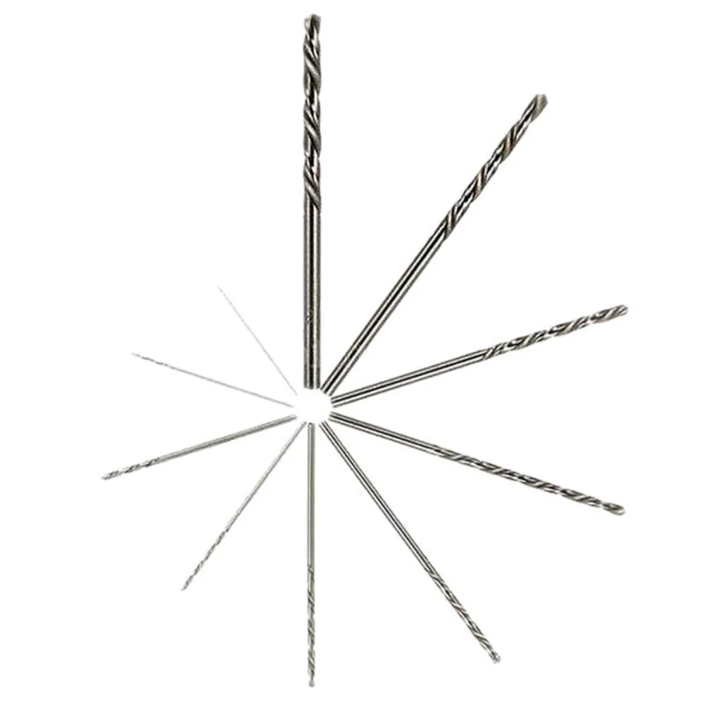 Imagem -05 - Aço Hss Torção Conjunto de Brocas para Perfuração de Moagem Elétrica 0.5 0.6 0.8 1.0 1.2 1.5 1.8 2.0 2.5 3.0 Milímetros Broca 10 Pcs Branco