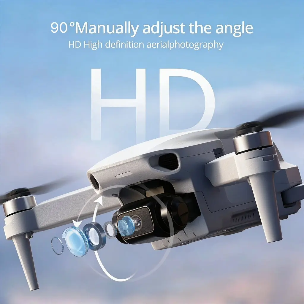 HOT NEW Aeri100 MINI Drone 8K Professional HD Dual Camera RC 5G WIFI Brushless Motor Obstacle Avoidance Foldable Quadcopter Toys