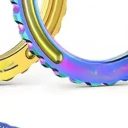 

Center Lock Disc Brake Lock Ring Nut Press Cap For Campagnolo CP Wheelsets M34xP0.75 Alloy 6.2g Compatible Part For 9