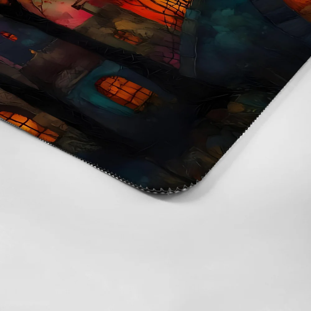 Gato preto bonito mousepad tapete de mesa com almofada acessórios de jogos prime gaming xxl teclado