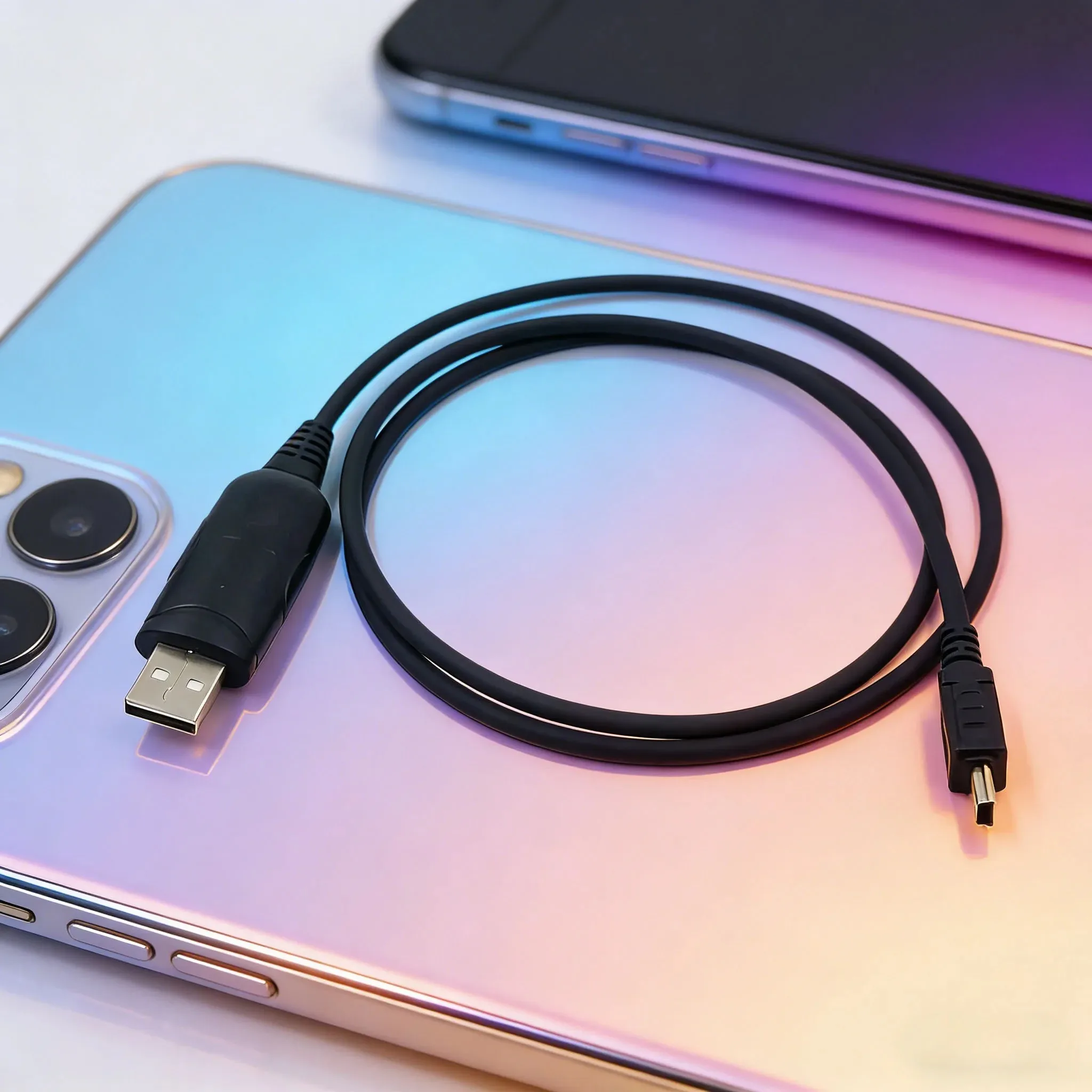100% оригинальный USB-кабель для программирования AT-6666, совместимый с CB-радио AT6666, двусторонняя радиосвязь