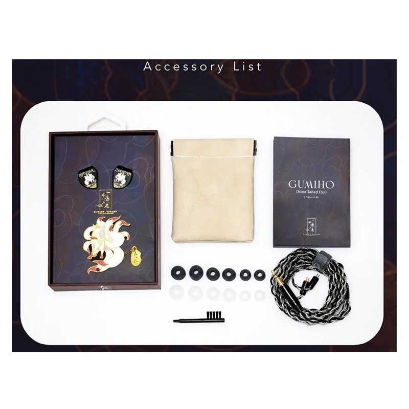 Kinera Celest Gumiho Best Hifi In Ear IEMs Earphones Monitor 10mm Square Planar Driver + 1BA Unit Tuning with Detachable Cable
