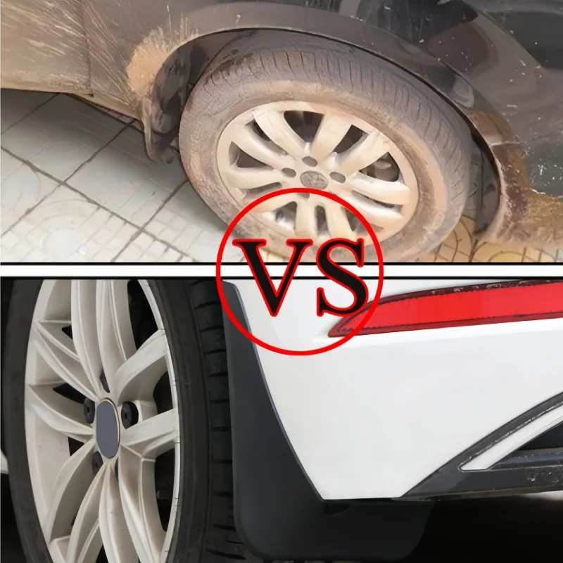 4Pcs Car Front Rear Mud Flaps For Volkswagen VW Golf 7 Mk7 VII 7.5 MK7.5 2013 - 2019 Mudflaps Splash Guards Mud Flap Mudguards