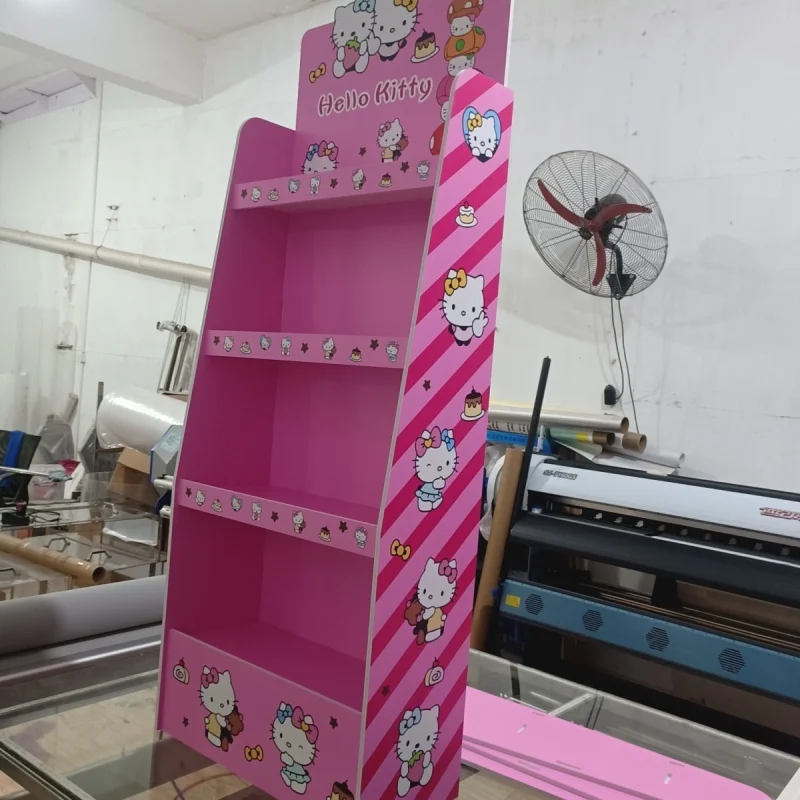 Custom. PVC Expansion Sheet) PVC Display Stand Supermarket Shelf Display Wine and Medicine Customized Cartoon Household Supplies