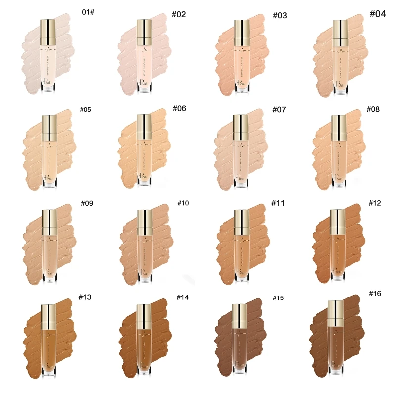 Pudaier Concealer Pore Cover Primer Профессиональный отбеливающий увлажняющий консилер