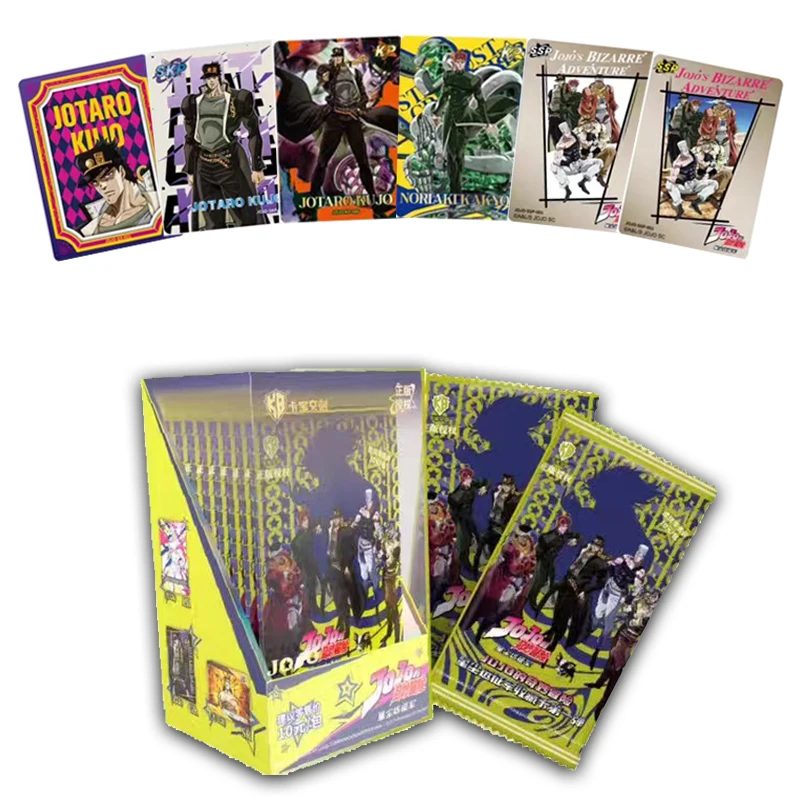 

JoJo's Bizarre Adventure Stardust Expeditionary Force Card Джонатан Джостар Аниме Коллекционная карта Детские игрушки Рождественский подарок