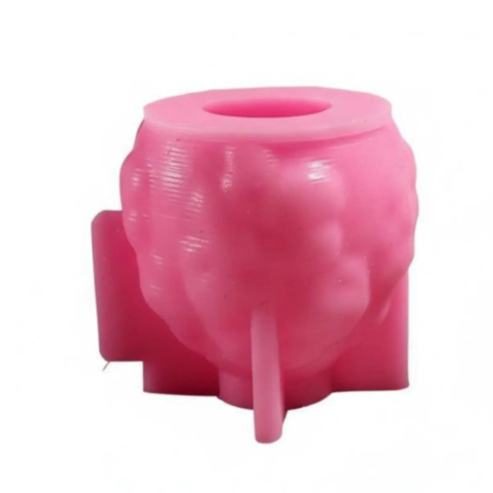 Sturdy Silicone Egg Shaped Mold for Beeswax Candle Plaster Art Craft Gifts