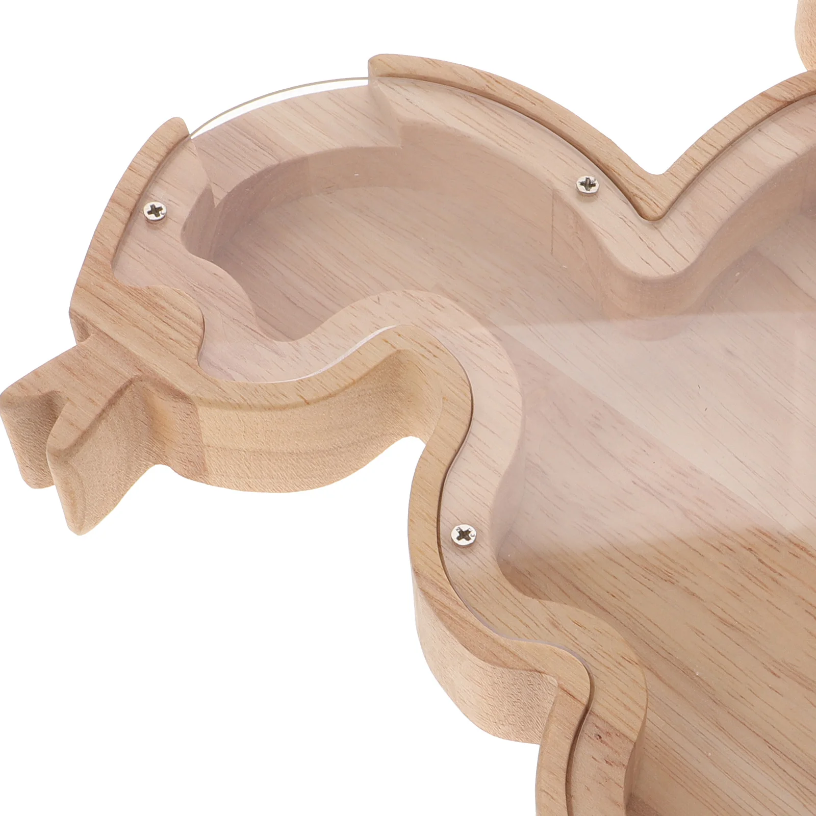 

Snake Shape Piggy Bank Wooden Money Saving Box For Kids Clear View Coin Jar Encourages Saving Animal Themed Childrens Bank