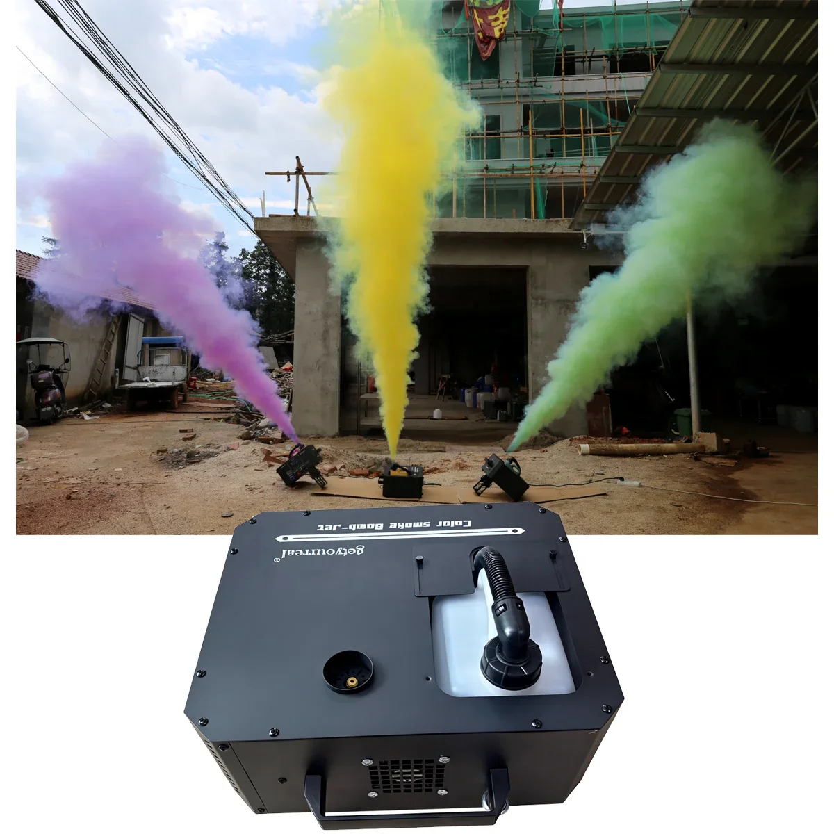 Event Party Dj - Máquina de humo de color DMX