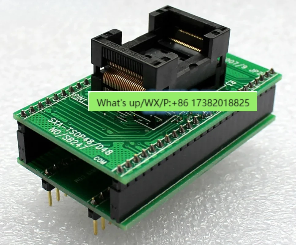 TSOP48 to Dip48 Gold Plated IC Seat, Seart Burning Seat, Sb247-b005  Test Seat