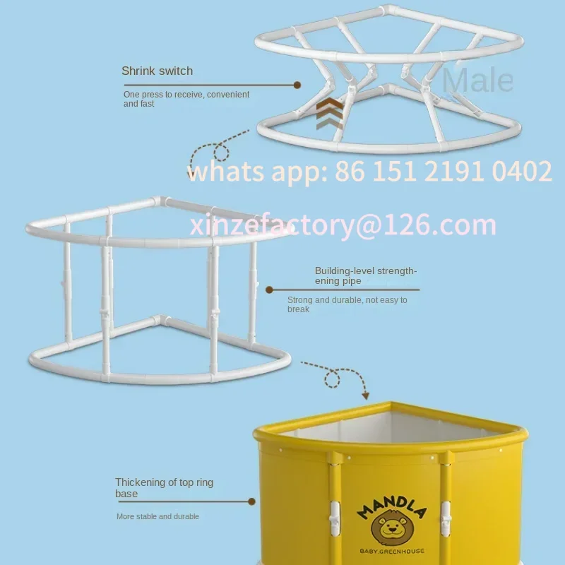 

Customizable Collapsible Bath Bucket Large Capacity Home Ice Bath Tub Winter Shower Bathing Artifact Free Inst