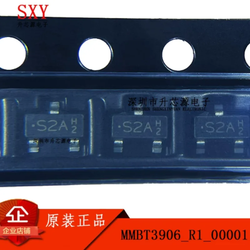 Original MMBT3906-R1_0001 MMBT3904/3906 screen printed S2A SOT-23 PNP transistor