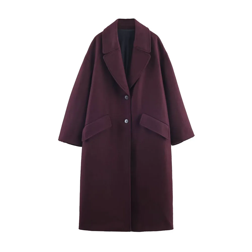 

Winter new women's fashion oversized long coat jacket