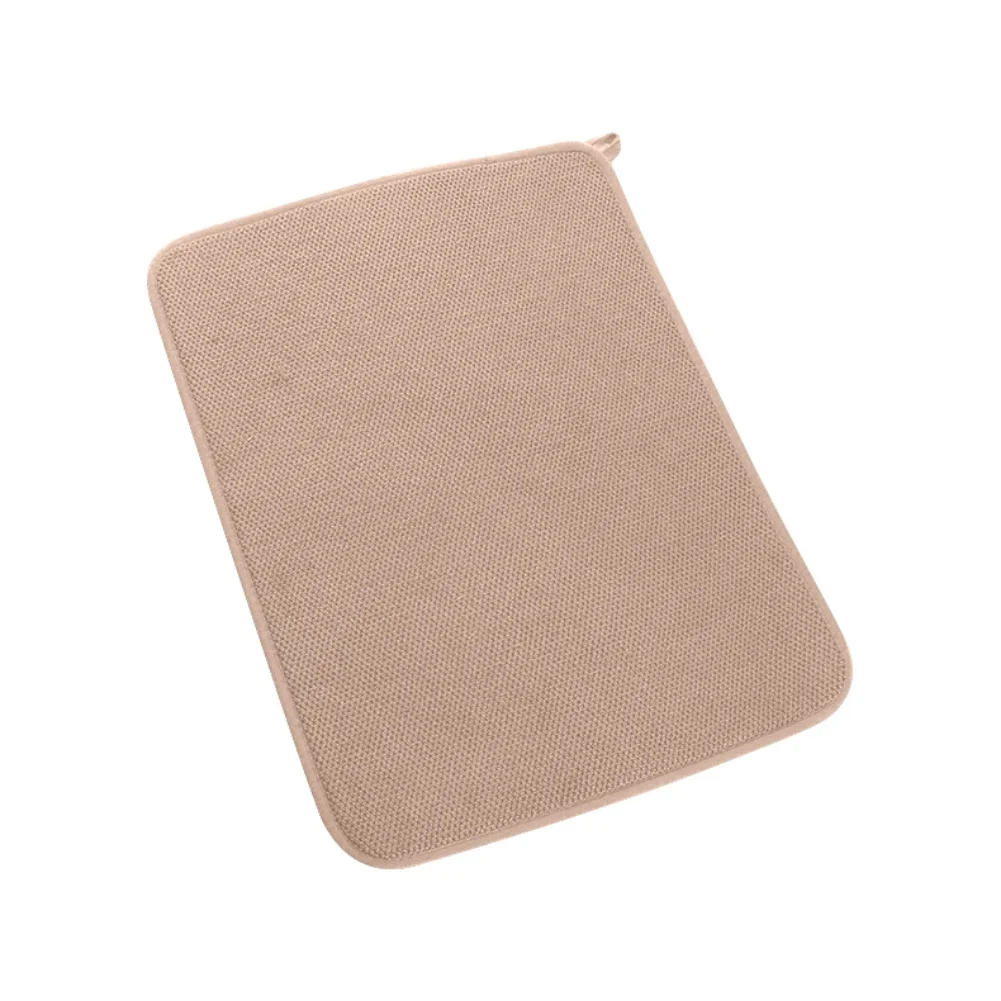 Microfiber Absorbent Tableware Mats Square Heat Insulating Coasters Kitchen Family Tableware Absorbent Mats