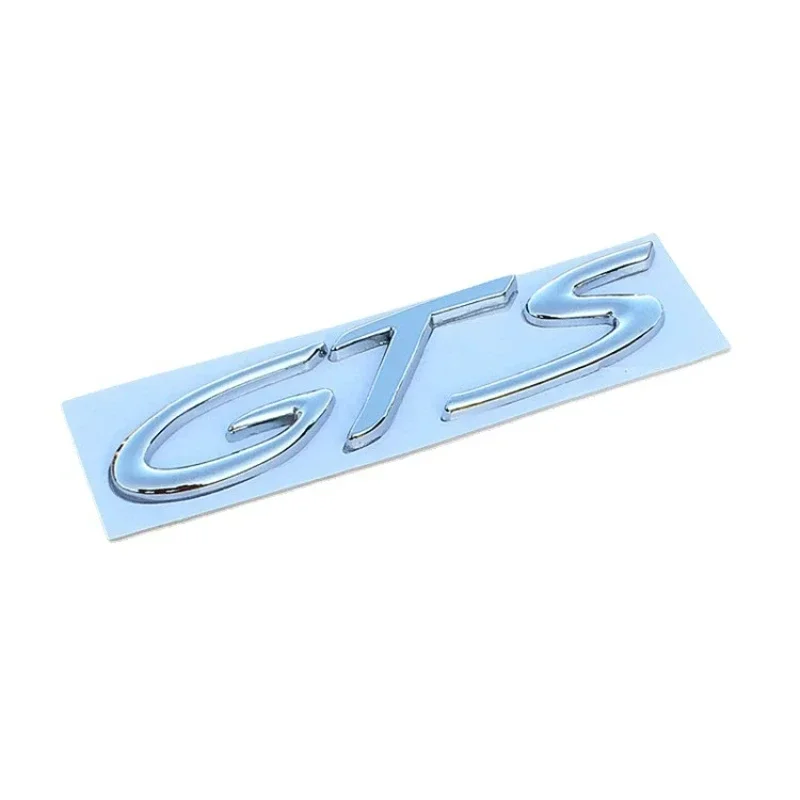 Autocollant de garde-boue latéral de voiture en métal, emblème pour MaserSauVolkswagen VW KIA Subaru GTS Logo Auto Body Danemark ge Decal Accessrespiration, 10.2x2.3cm