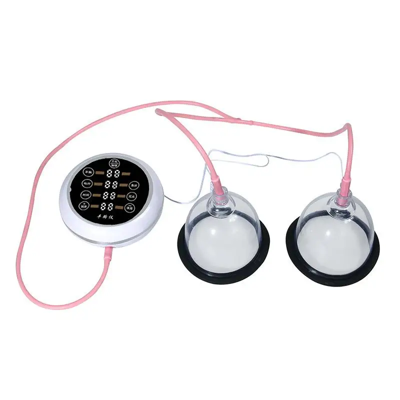 

Chest Massager Vacuum Negative Pressure Electric Breast Enhancement Device Increases Household Double Cup Breast Care Tool