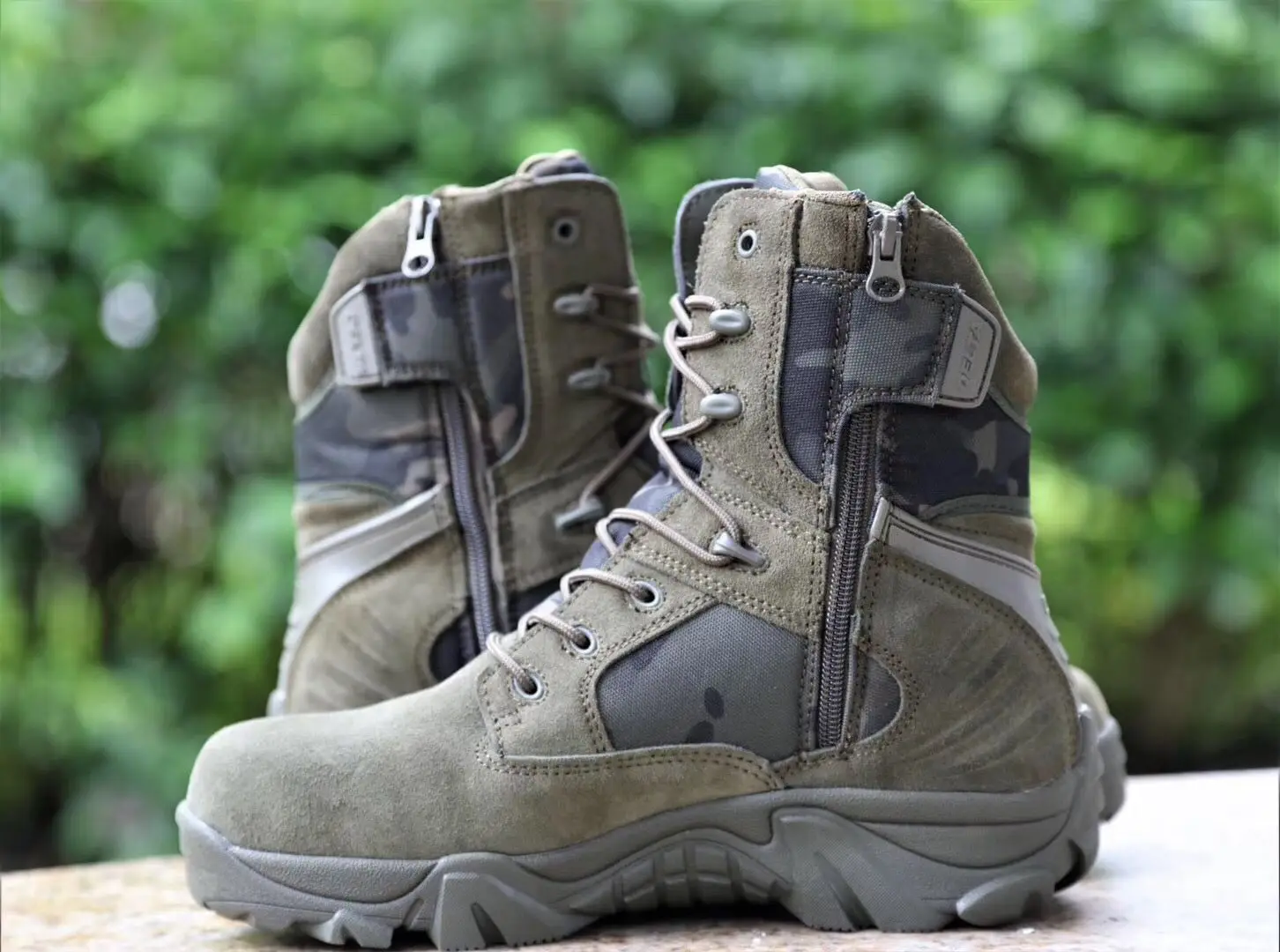 Men Desert Boots Mens Work Safty Shoes Waterproof Boot Lace Up Ankle Boots Big Size