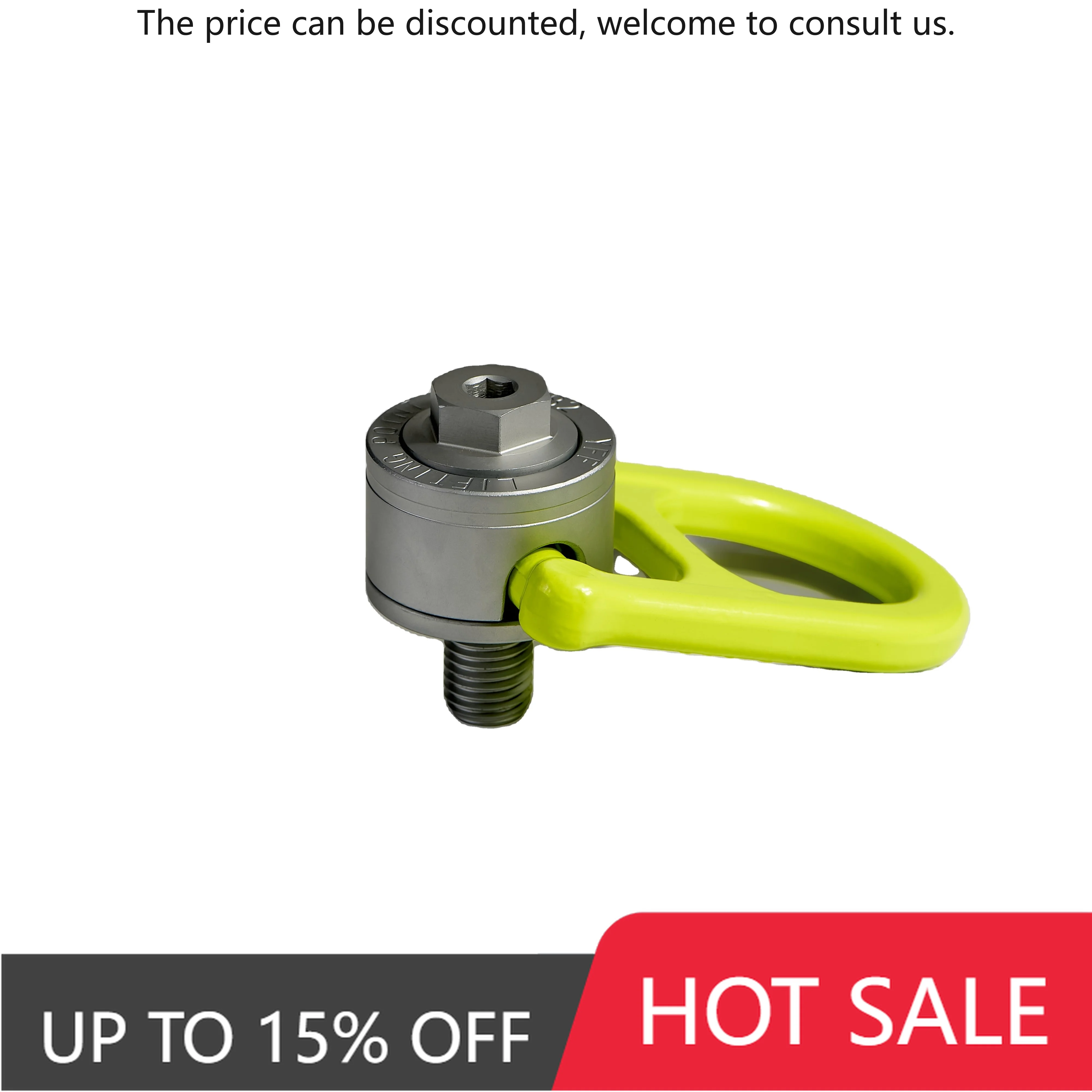 

Direct Factory Sale Magnet Swivel Eyelet Hoist Rings For Lifting Belt Rigging Eyebolt Dacromet