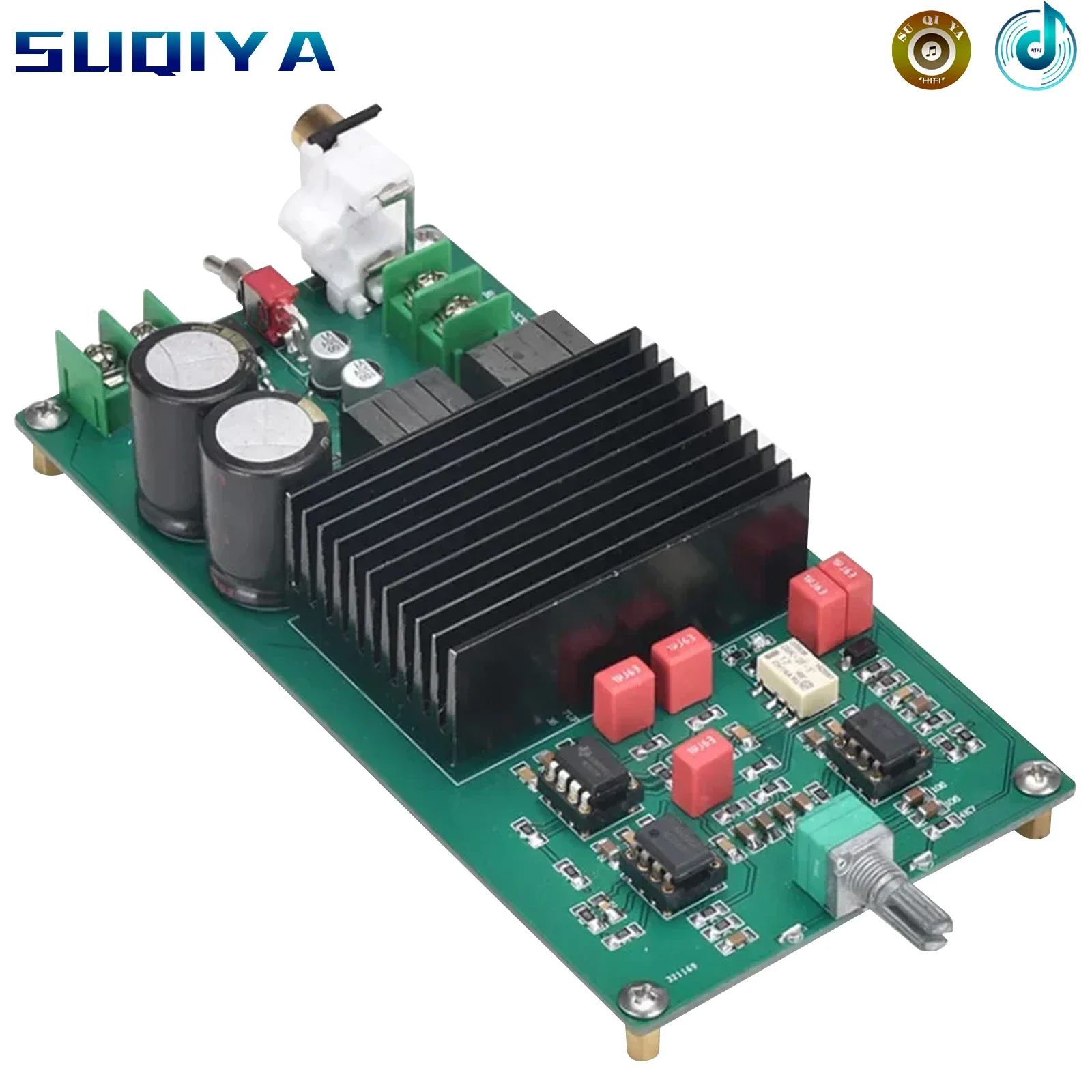 

DC30V-48V Class D TPA3255 Mono 600W High Power Full Frequency / Subwoofer Optional Fever Digital Audio Amplifier Board