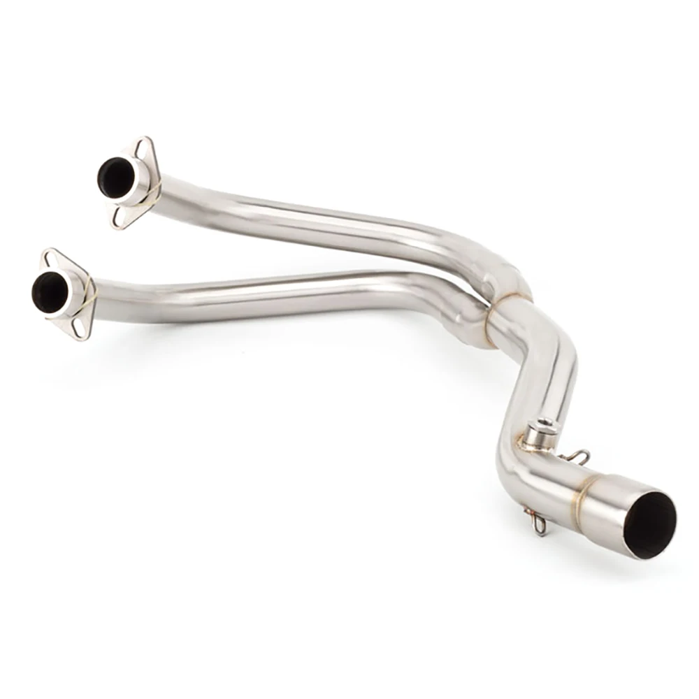 

Escape Slip-on Motorcycle Exhaust Pipe Muffler Removable Header System Front Link For Kawasaki Vulcan S650 VN650 EN650 All Years