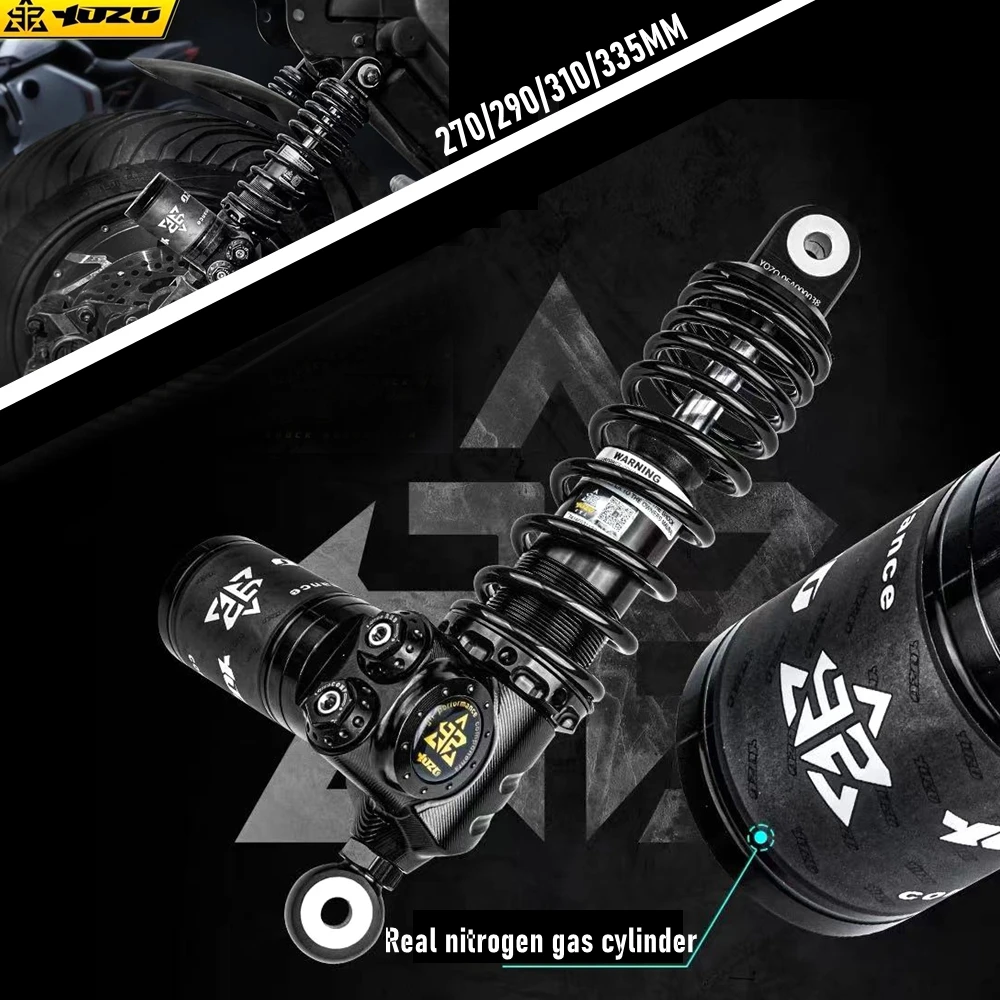 

Universal 270-335MM YOZO 6th Generation 3-Adjustable Rear Shock Absorber for Ninebt N85C/M95C/MZMIX/E80C NIU U3/N1S AE4/AE5i