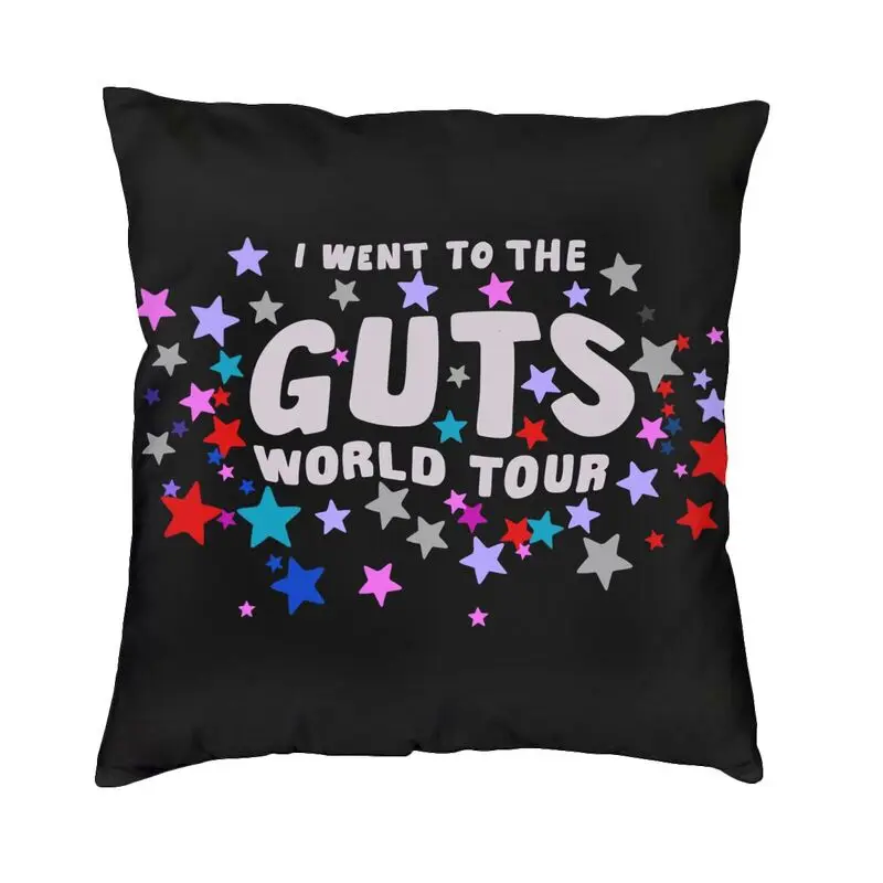 Custom Olivia Vampire Rodrigos Sour Guts Square Pillowcover Decoration Cushions Throw Pillow Living Room Double-sided Printing